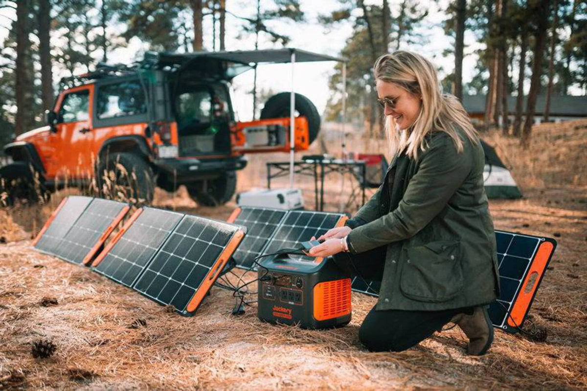 Portable Power Kit with Solar Panels B2859