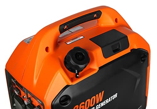 Quiet Lightweight 3600-Watt Dual Fuel Portable Inverter Generator X791582