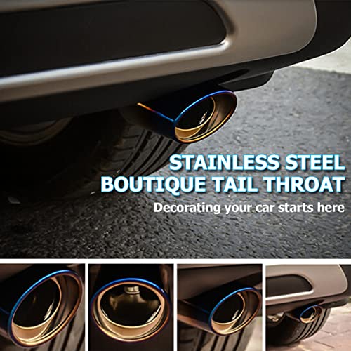 2.5" to 3.3" Universal Chrome-Plated Steel Exhaust Tip C436