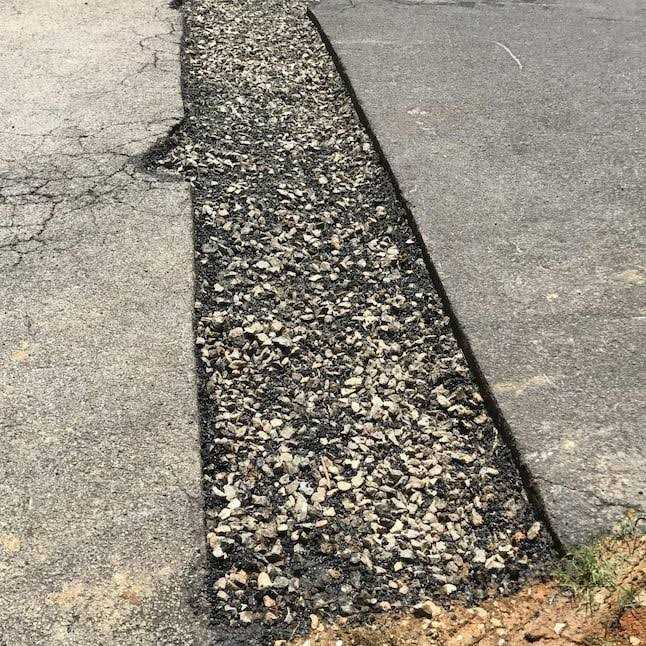 Black Asphalt Patch J84462