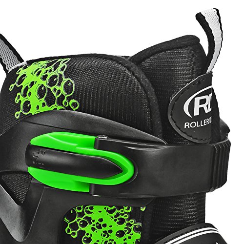Inline Skates with Aluminum Frames and Adjustable Sizing J967088
