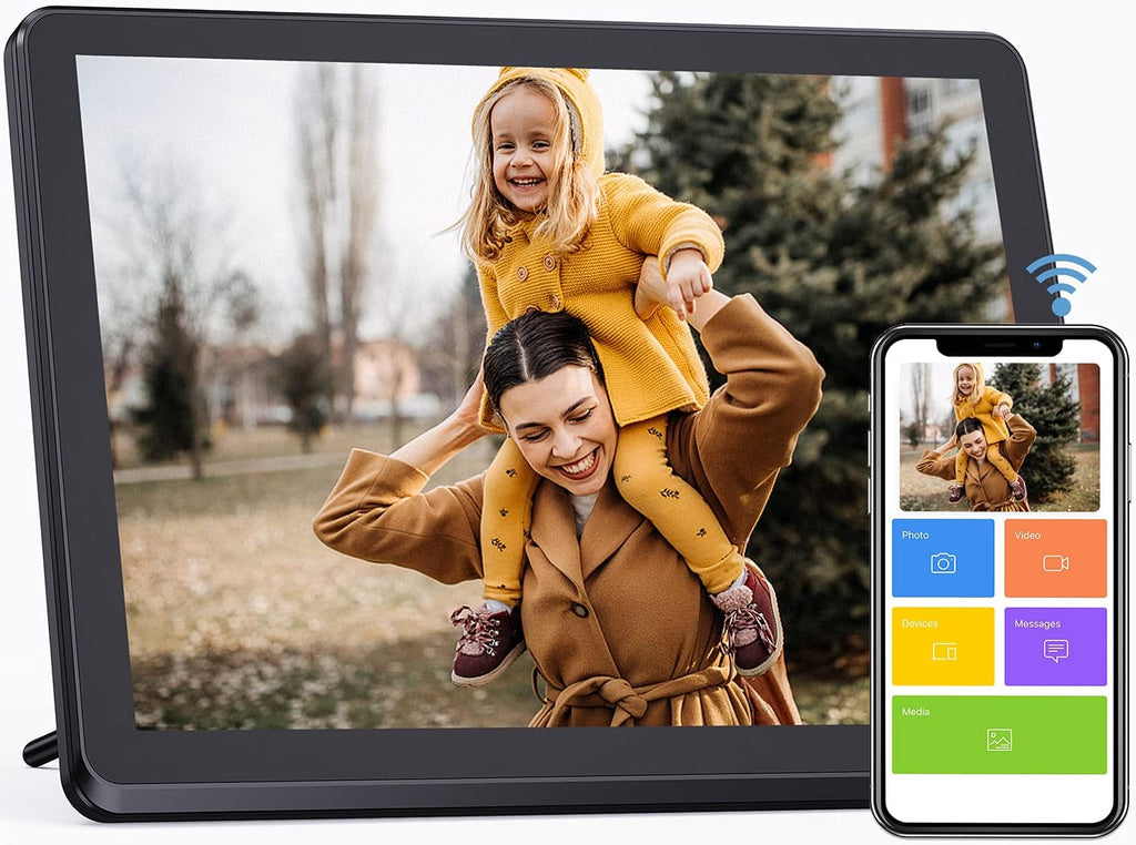 8.1 Inch FHD IPS Digital Photo Frame with Remote Control H8162