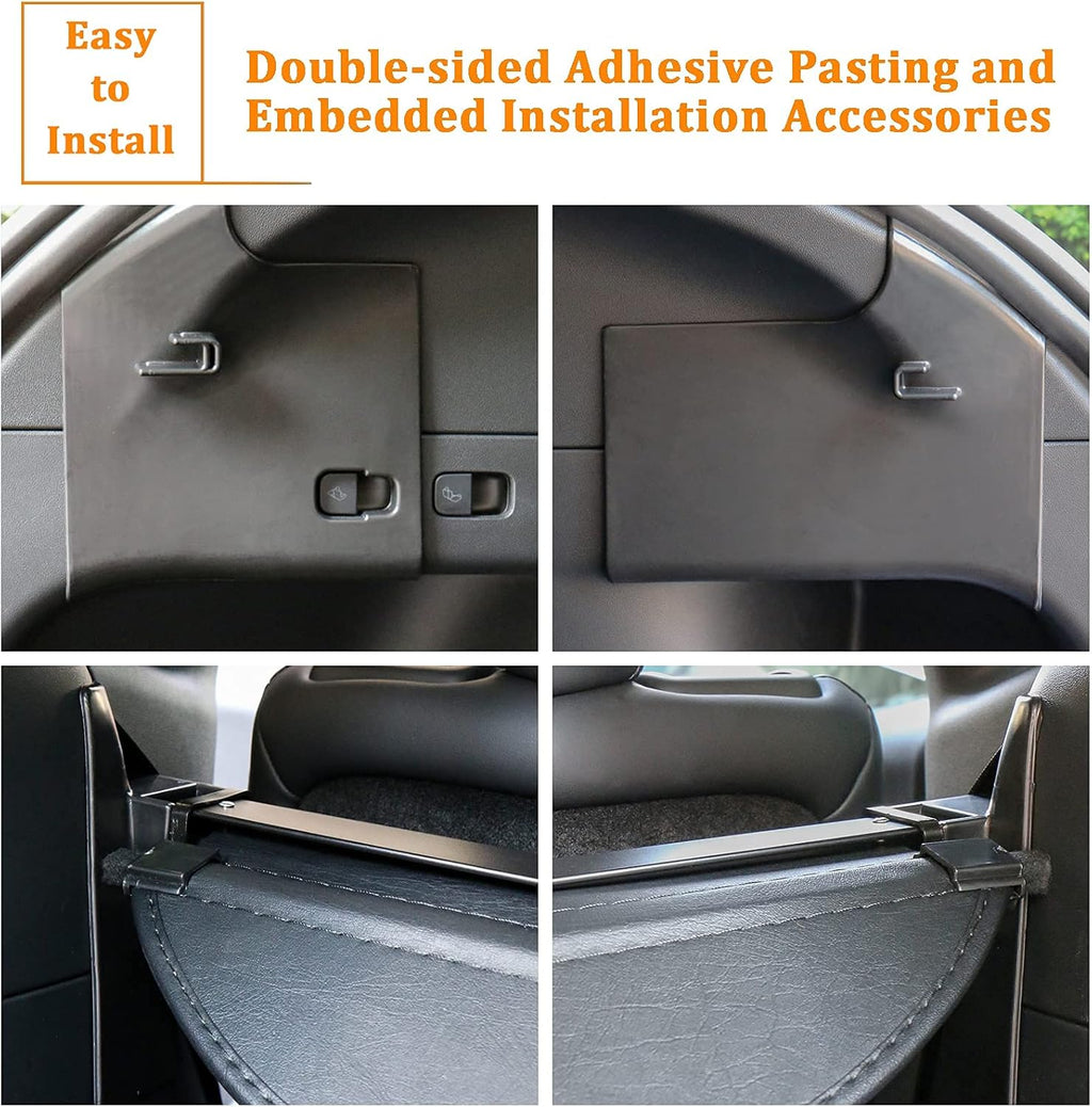 Cargo Cover Retractable Rear Trunk Parcel Shelf Security Shade Pack of 2 K15232