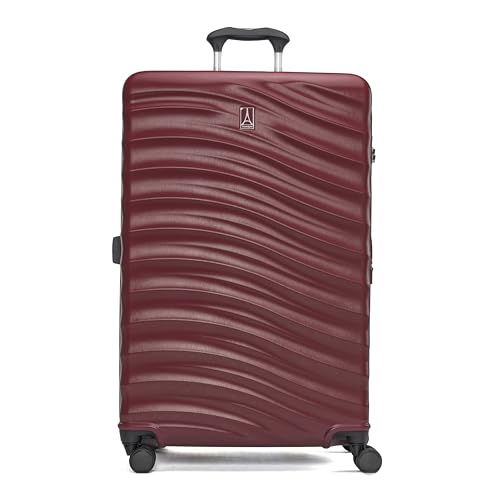 Black 21-Inch Hardside Carry On Luggage with 8 Spinner Wheels L62509