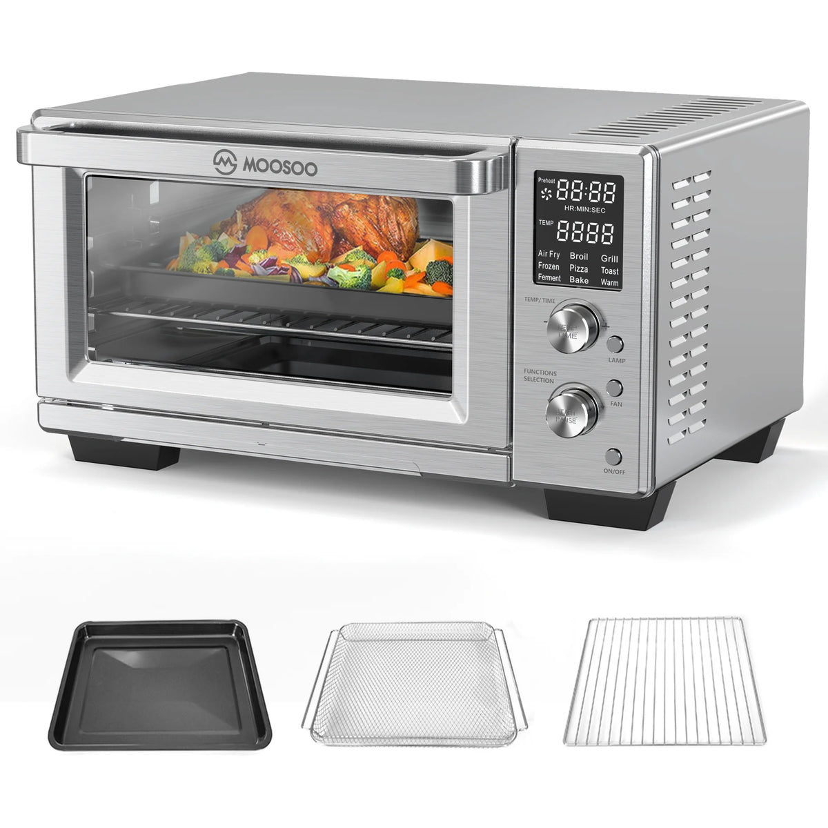 30Qt Stainless Steel Air Fryer Toaster Oven C68427