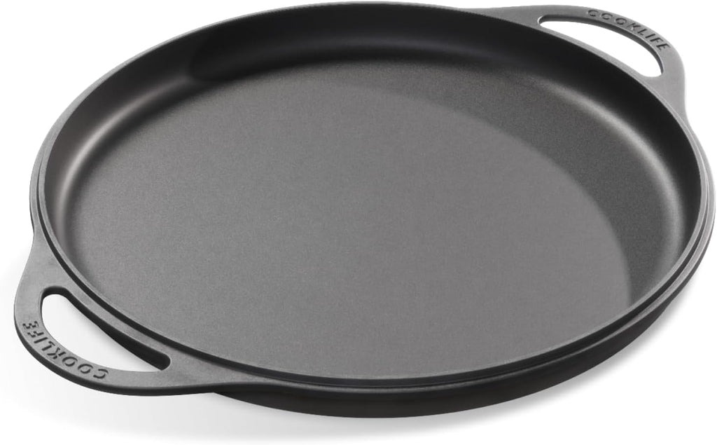 12 Inch Round Pre-Seasoned Cast Iron Griddle C662322