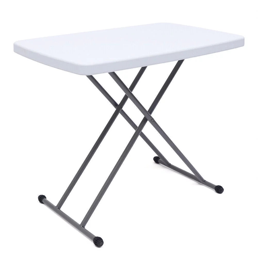Folding Snack Table Height Adjustable Portable Table Z98872