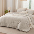 3 Pieces Prewashed Lightweight Comforter Set with 2 Pillowcases C99734