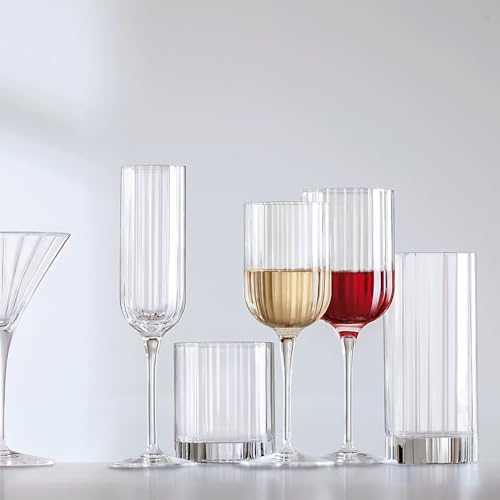 13.5 oz Clear Red Wine Glasses Set of 4 Z492