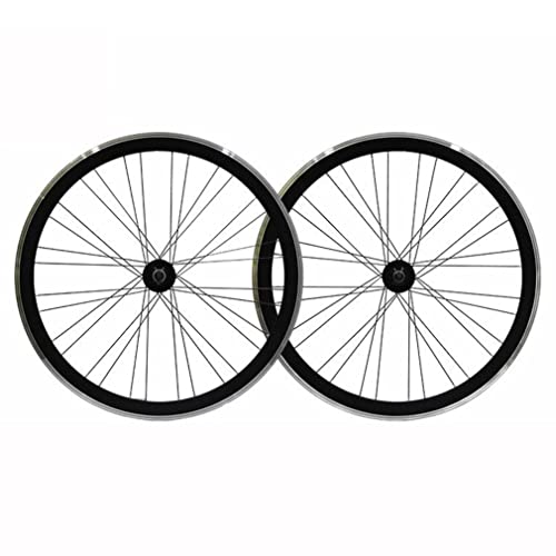 700c 40mm Rims Single Speed Fixed Gear Wheelset V Brake 13 Teeth 32/36H Hub Set E813