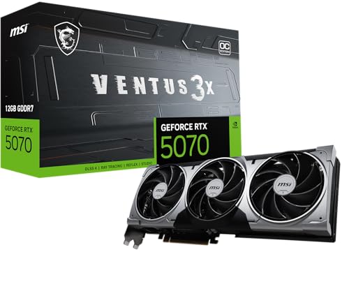 RTX 5070 12G Ventus 3X OC Graphics Card D810991