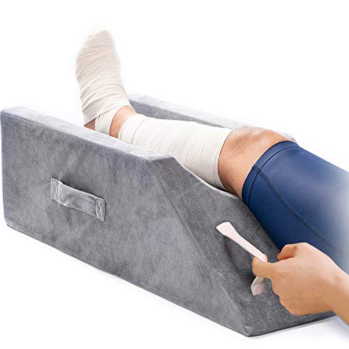 Memory Foam Leg Elevation Double Wedge Pillow P552