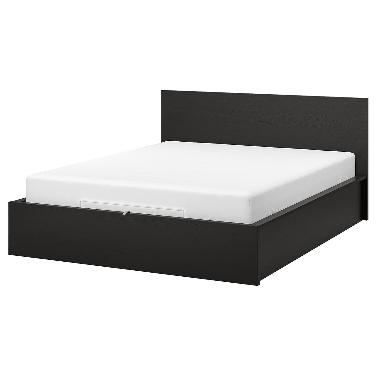Queen Black-Brown Storage Bed U745