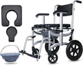 Folding Wheelchair Commode Toilet Chair L759