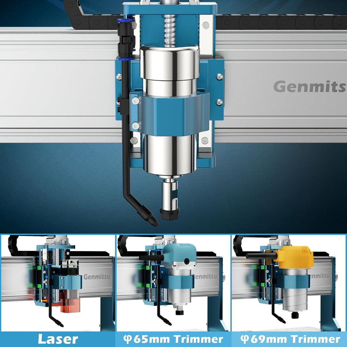 CNC Router Machine with 710W Spindle Motor K617223