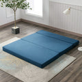 Blue Folding Sofa Bed M915