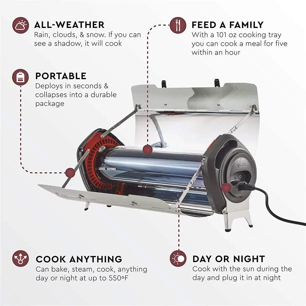 Hybrid Electric Solar Oven Q398340