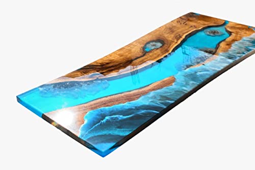 Large Epoxy Table, 48 x 24 Inches H18768
