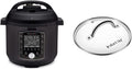 10-in-1 Pressure Cooker, 6 Quart, Stainless Steel Rim H386