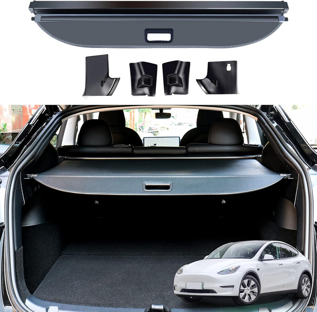 Cargo Cover Retractable Rear Trunk Parcel Shelf Security Shade Pack of 2 K15232