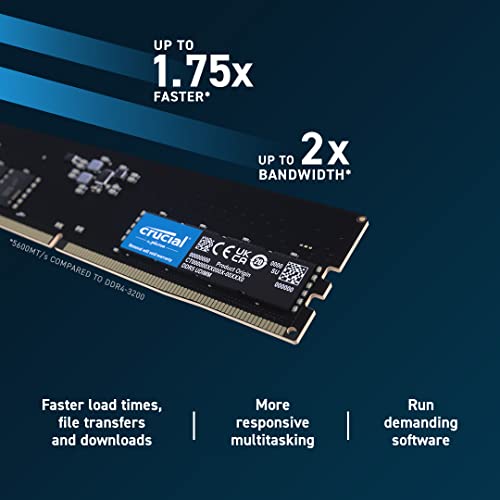 16GB DDR5 4800MHz CL40 Desktop Memory R146119