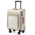 20 Inch Softside Carry On Suitcase with Wheels A4405
