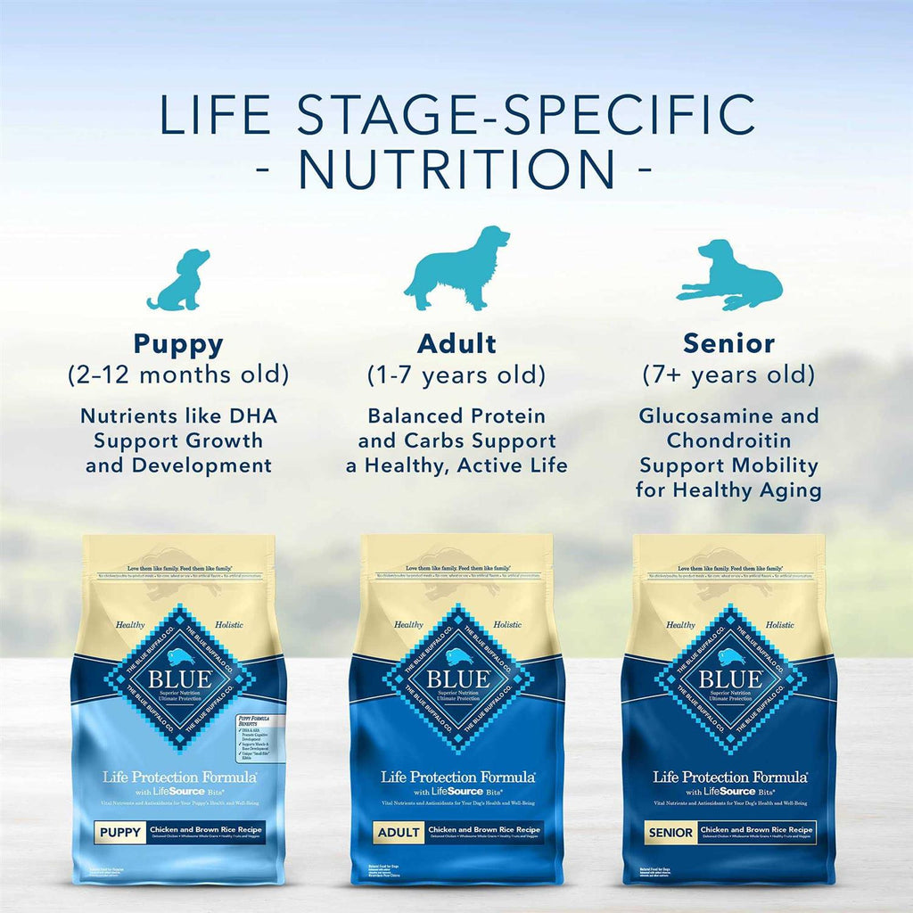 Chicken & Brown Rice Dry Puppy Dog Food S553342