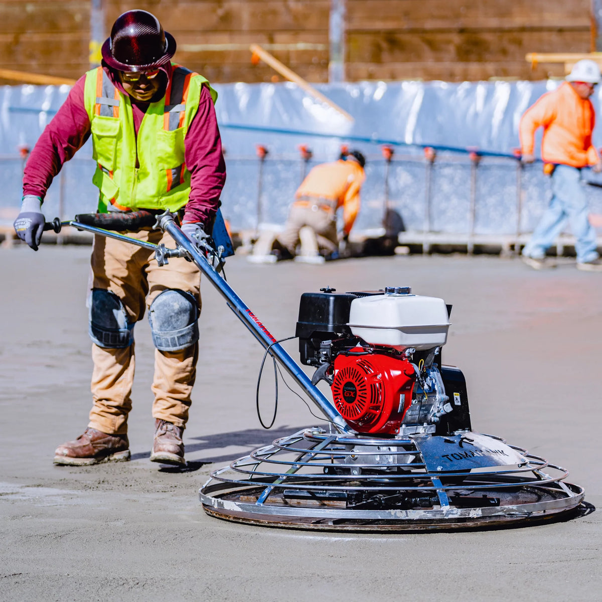36" Concrete Power Trowel with Float Pan E530965