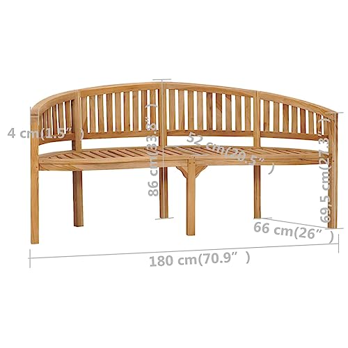 Solid Teak Wood Bench R776938