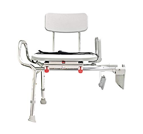 Tub-Mount Swivel Sliding Shower Transfer Bench N472635