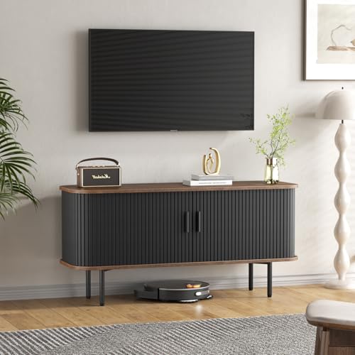 Black Cabinet with Sliding Door O6457
