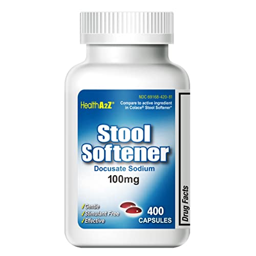 400 Counts Docusate Sodium 100mg Capsules N405