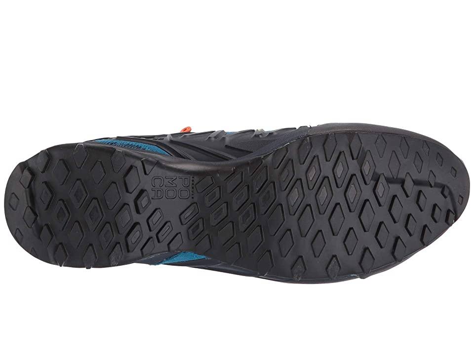 Navy Fluo Yellow Hiking Shoes Q602