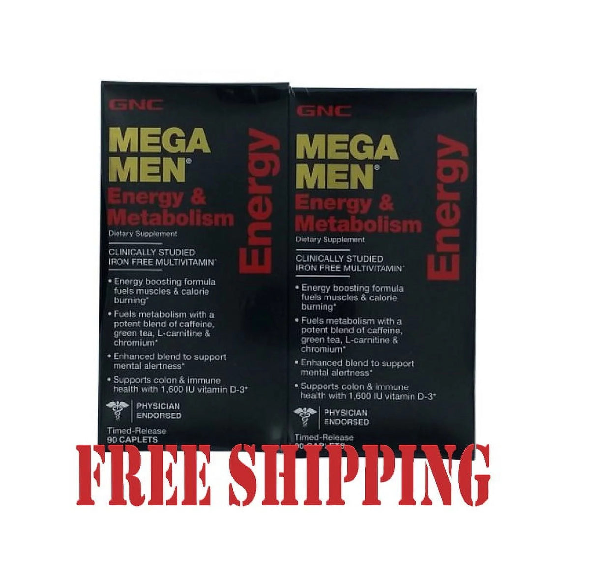 Mega Men Energy & Metabolism Multivitamins - 180 ct. R55059
