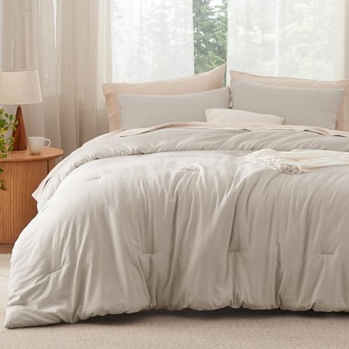 3 Pieces Prewashed Lightweight Comforter Set with 2 Pillowcases C99734