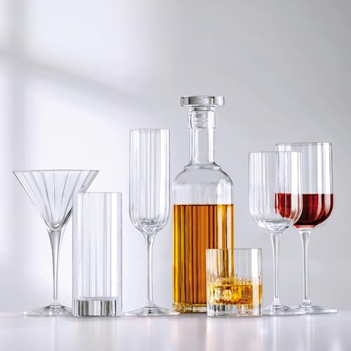 13.5 oz Clear Red Wine Glasses Set of 4 Z492