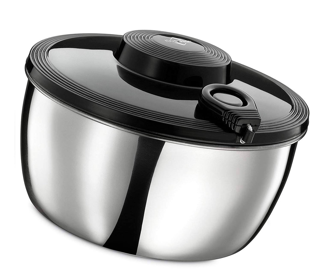 Stainless Steel 3.5-Qt. Salad Spinner L448