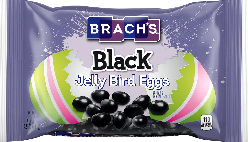 Black Jelly Bird Eggs, 14.5 Ounce, 2 Pack F77422