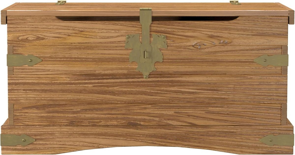 Wood Storage Trunk or Coffee Table with Lift Top S5292