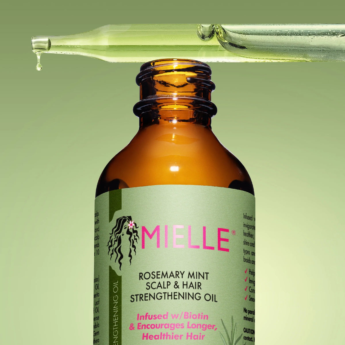 Rosemary Mint Scalp & Hair Strengthening Oil 2 oz T1082