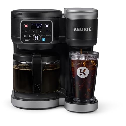 72oz Single Serve & Carafe Coffee Maker E608580