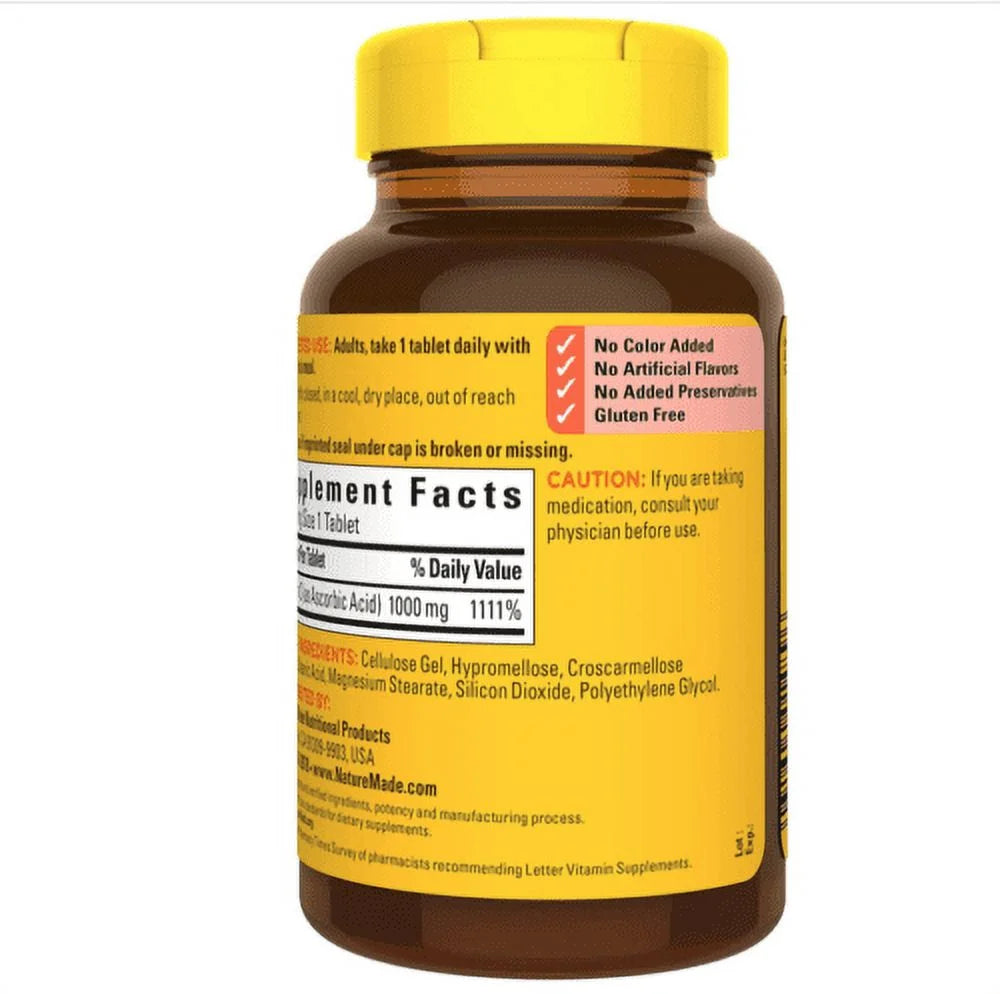 Vitamin C 1000 mg 100 Tablets Z1133