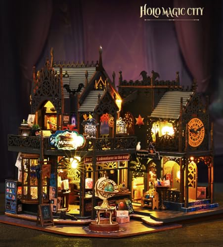 Miniature Dollhouse Kit Wooden Puzzle Model Y191