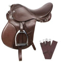 Brown All Purpose English Riding Saddle L742