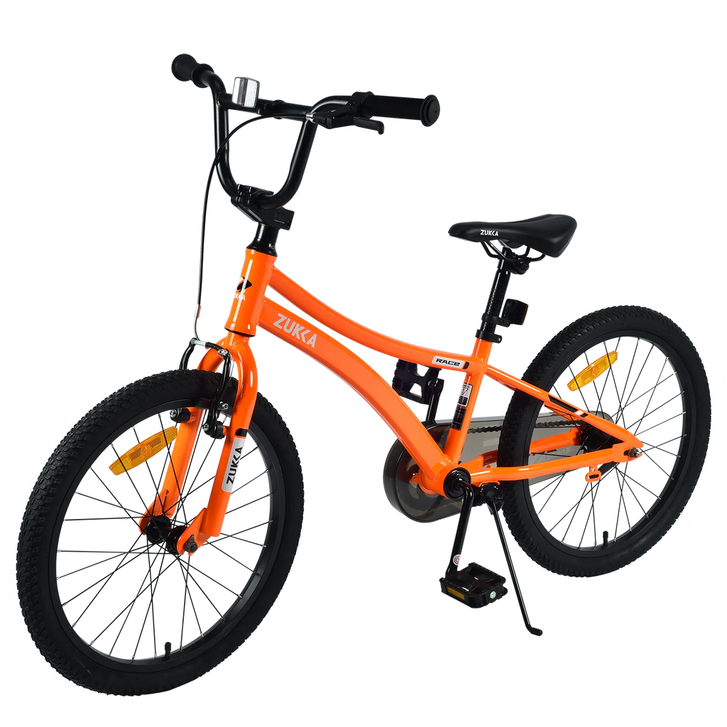 20 Inch Single Speed Boys Bike with Steel Frame Orange I28481