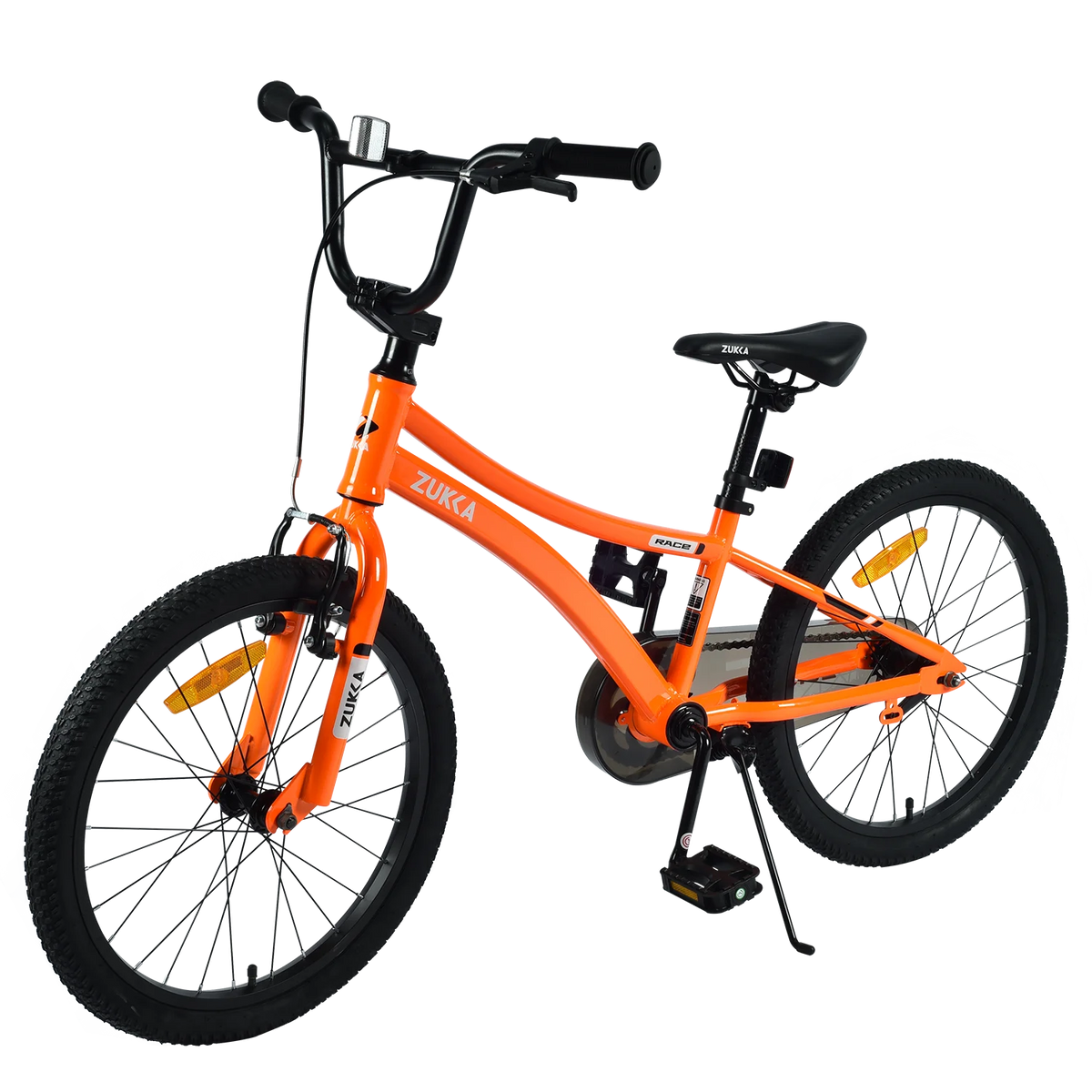 20 Inch Single Speed Boys Bike with Steel Frame Orange I28481
