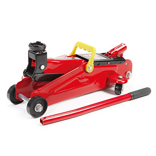 1.5 Ton Hydraulic Trolley Floor Jack with Carrying Case, Black X8614