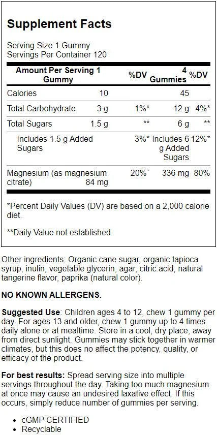 Magnesium Gummies X391