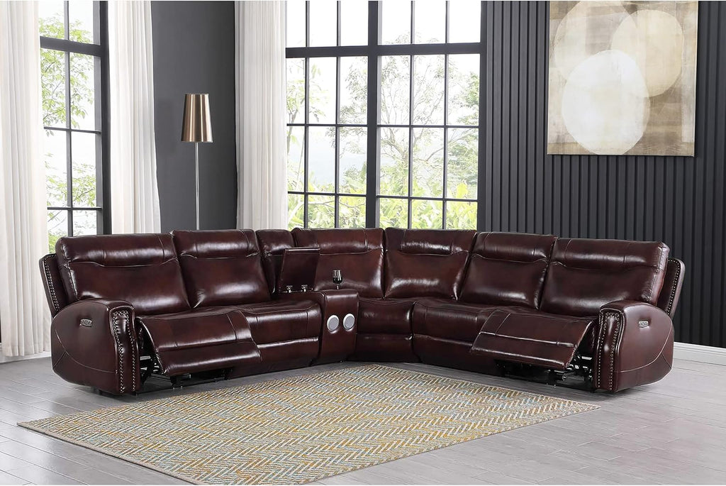 Brown Recliner Sofa Set Q209510
