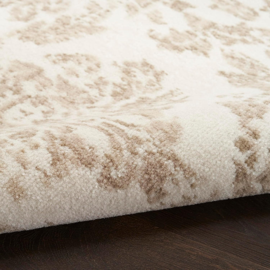 Vintage Ivory Beige 7'10" x 9'10" Area Rug U737023
